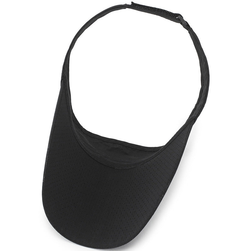 Wholesale Sun hat with hollow top, quick-drying hat, breathable mesh hat