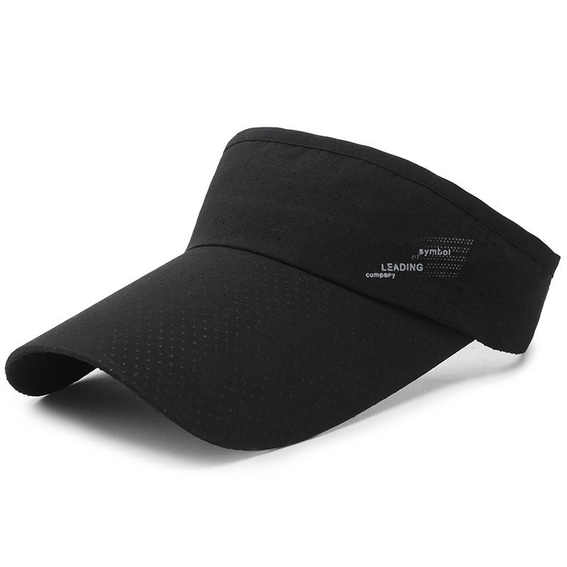 Wholesale Sun hat with hollow top, quick-drying hat, breathable mesh hat