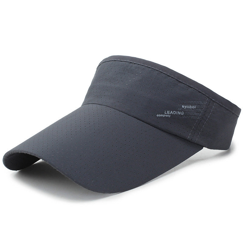 Wholesale Sun hat with hollow top, quick-drying hat, breathable mesh hat