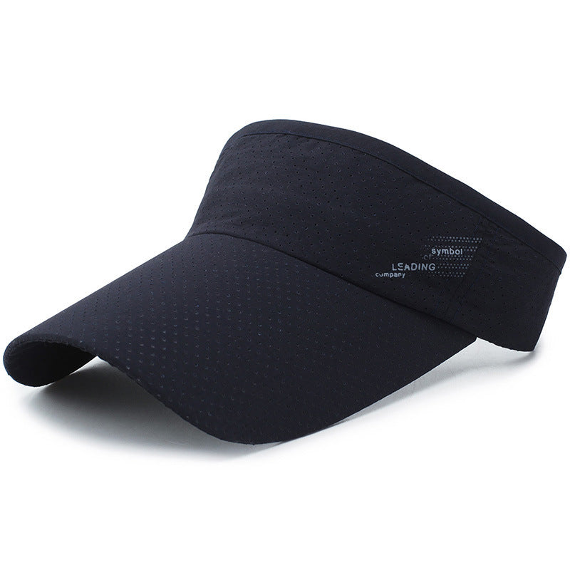 Wholesale Sun hat with hollow top, quick-drying hat, breathable mesh hat