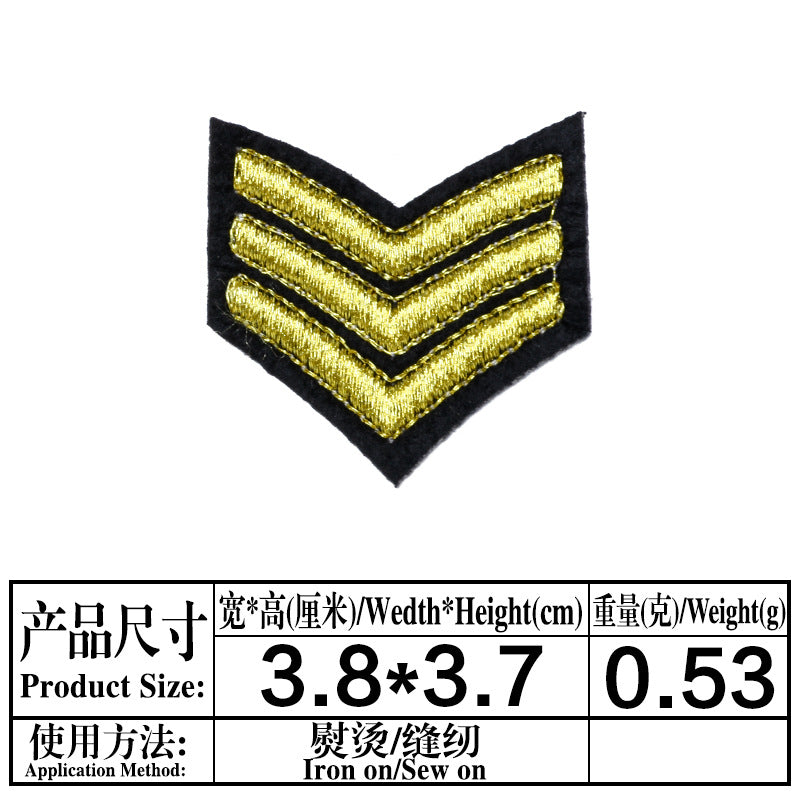 Wholesale 9 Piece Iron On Cloth Patch Set Trendy DIY Fashion Accessory For Clothing Customization Gift Ready For Resale