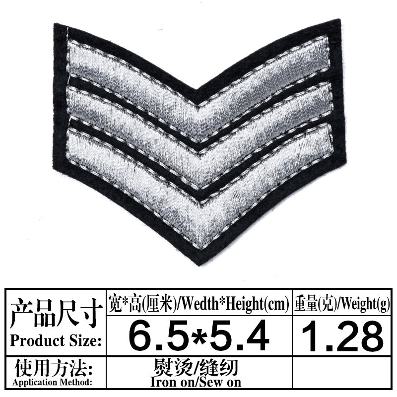 Wholesale 9 Piece Iron On Cloth Patch Set Trendy DIY Fashion Accessory For Clothing Customization Gift Ready For Resale