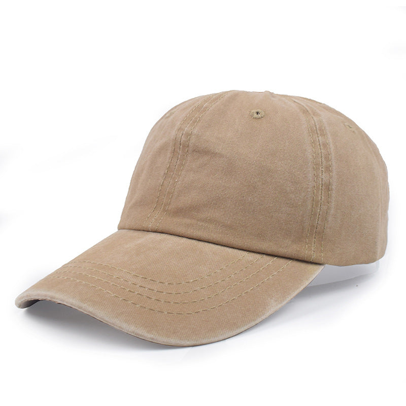 Wholesale Washed Soft Top Cotton Baseball Caps