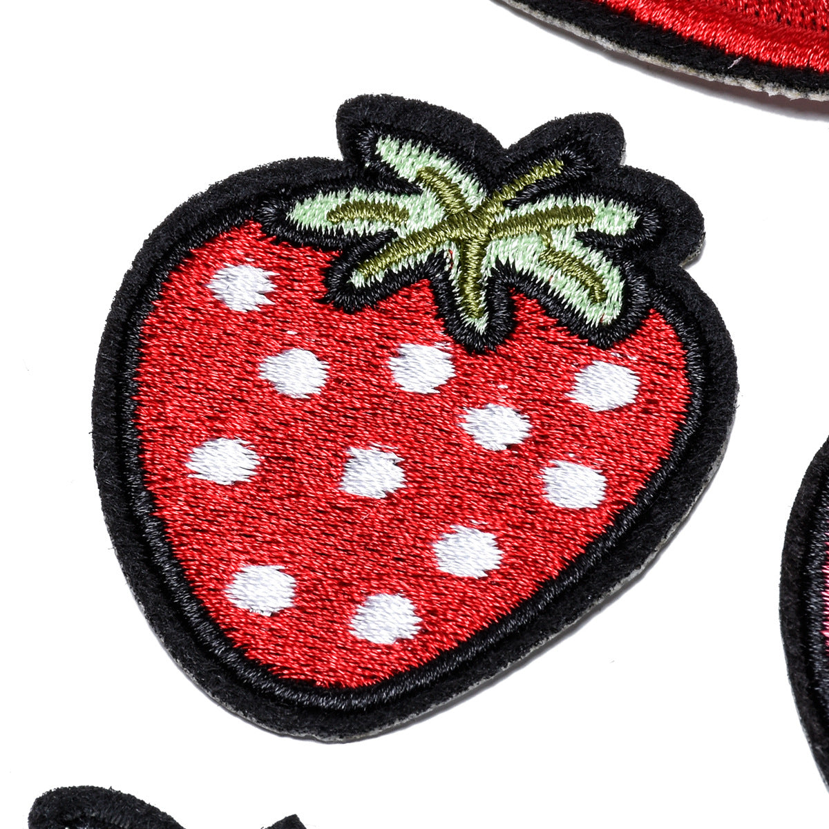 Wholesale Fruit flower  strawberry  pineapple embroidery patch