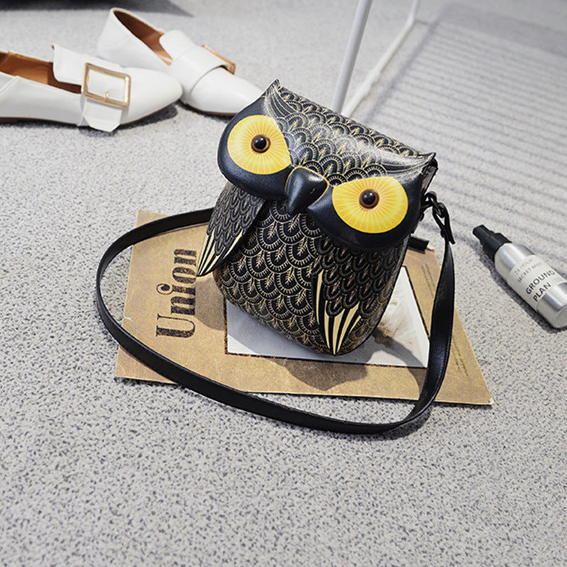 Bolso de hombro al por mayor Pu Owl