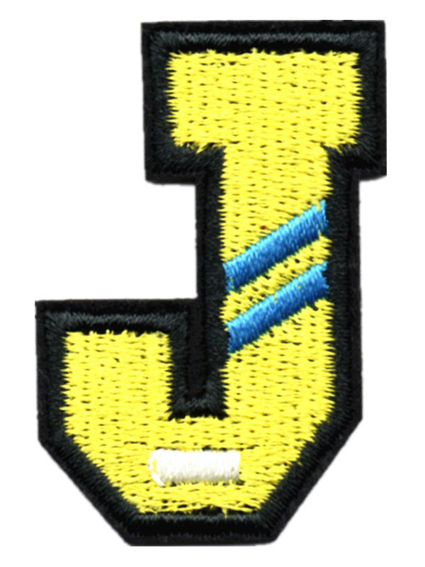 Wholesale 26Pcs Alphabet Velcro Patches Non Woven Fabric DIY Jeans Decorative Casual Fashion Accessory For Gift And Resale