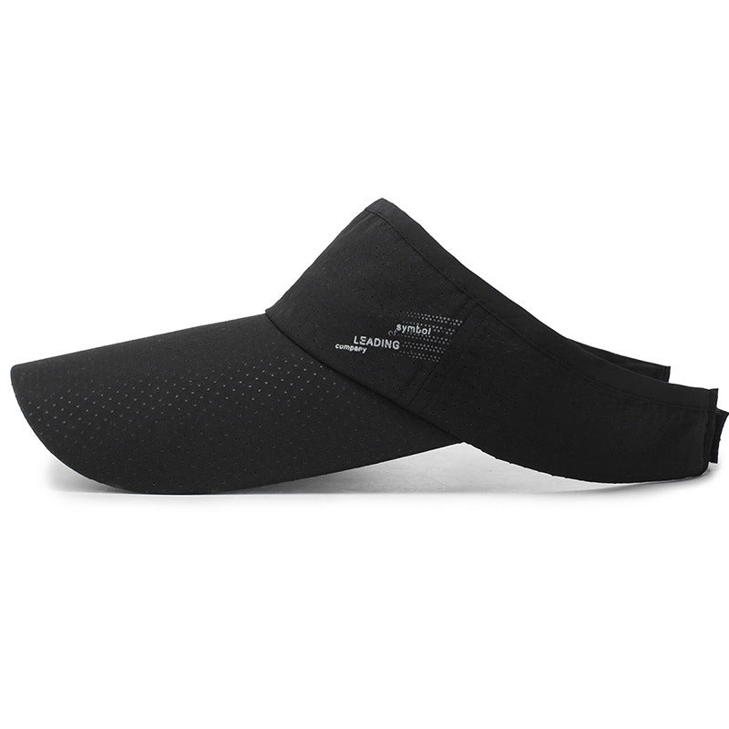 Wholesale Sun hat with hollow top, quick-drying hat, breathable mesh hat