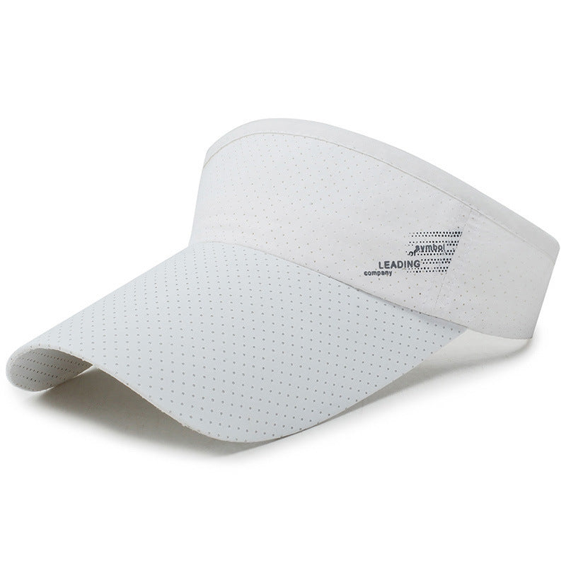Wholesale Sun hat with hollow top, quick-drying hat, breathable mesh hat