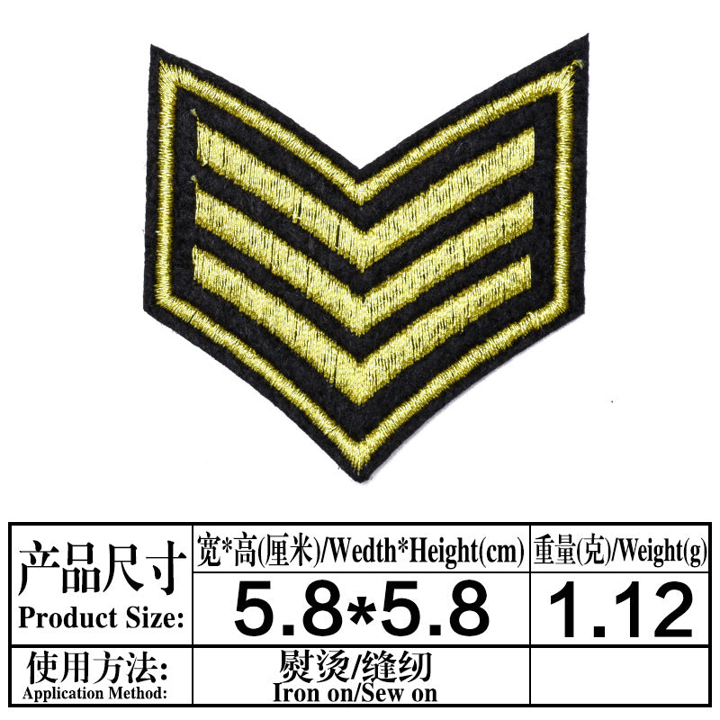 Wholesale 9 Piece Iron On Cloth Patch Set Trendy DIY Fashion Accessory For Clothing Customization Gift Ready For Resale