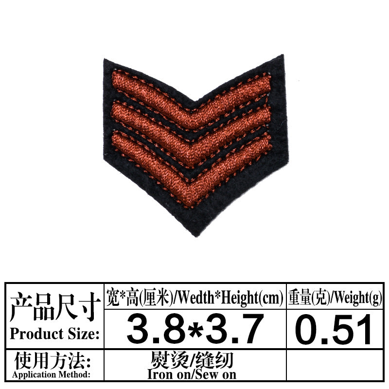 Wholesale 9 Piece Iron On Cloth Patch Set Trendy DIY Fashion Accessory For Clothing Customization Gift Ready For Resale