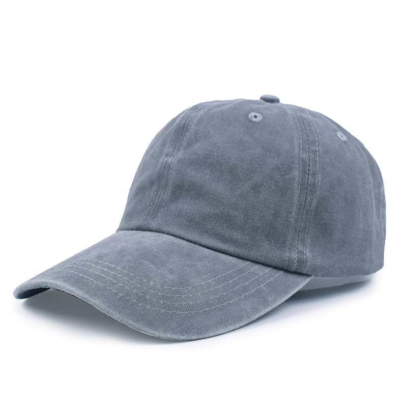 Wholesale Washed Soft Top Cotton Baseball Caps