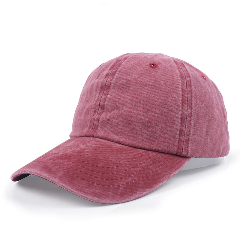Wholesale Washed Soft Top Cotton Baseball Caps