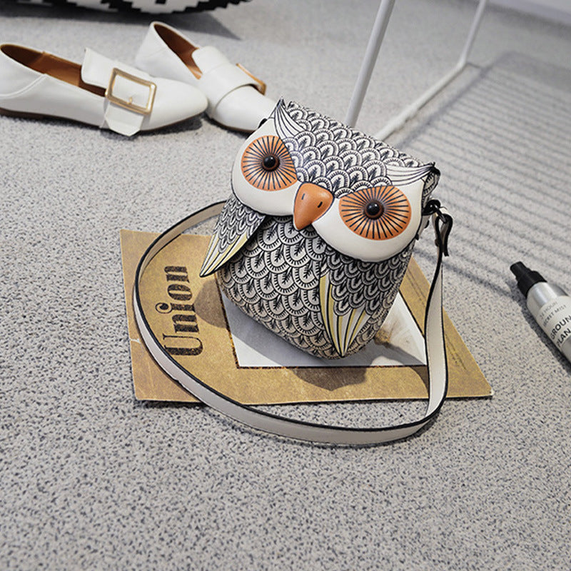 Bolso de hombro al por mayor Pu Owl