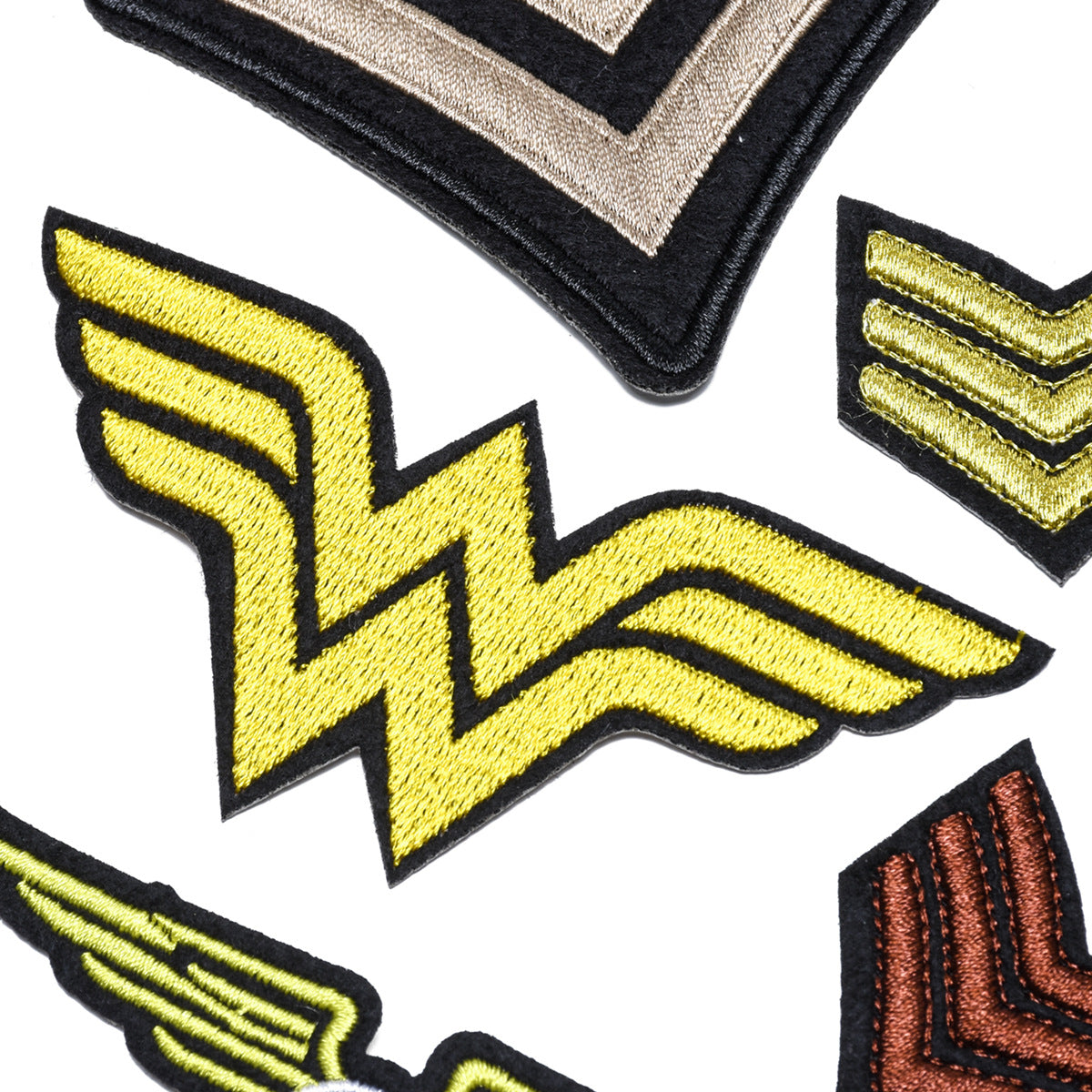 Wholesale 9 Piece Iron On Cloth Patch Set Trendy DIY Fashion Accessory For Clothing Customization Gift Ready For Resale