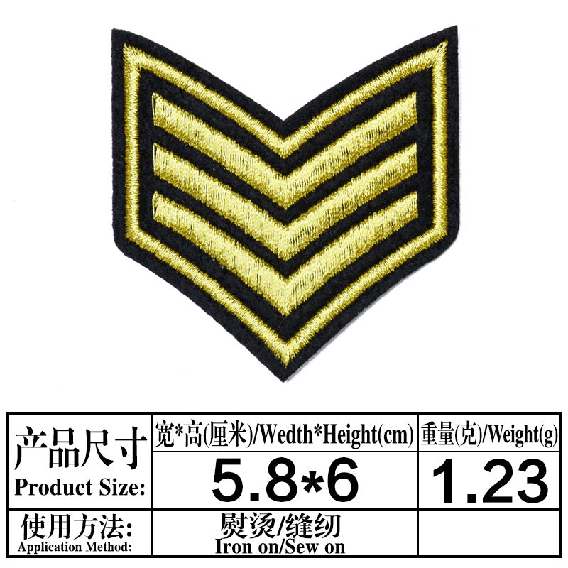 Wholesale 9 Piece Iron On Cloth Patch Set Trendy DIY Fashion Accessory For Clothing Customization Gift Ready For Resale