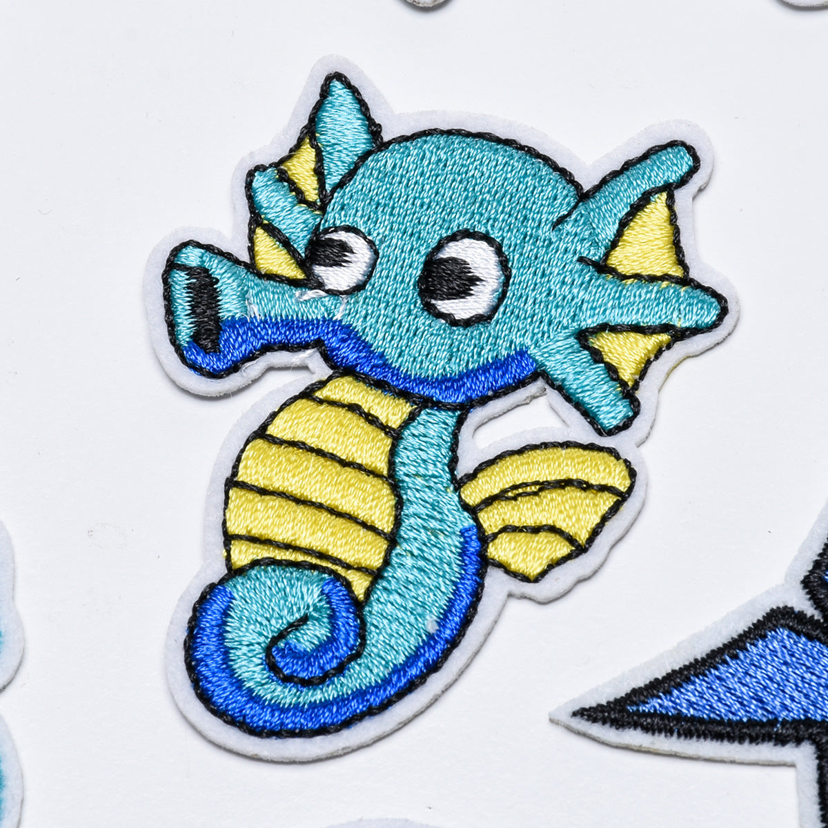 Wholesale Cute Cartoon Ocean Animal Fabric Patches Crab Lobster Whale Kids Clothing DIY Decorative Accessory Gift