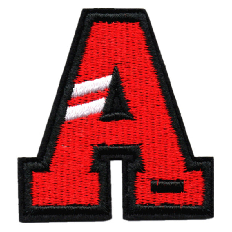 Wholesale 26Pcs Alphabet Velcro Patches Non Woven Fabric DIY Jeans Decorative Casual Fashion Accessory For Gift And Resale
