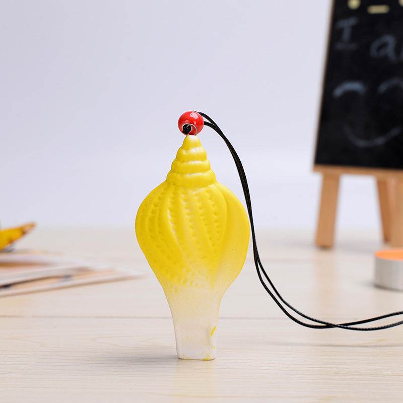 Wholesale Marine Crafts Ceramic Whistle Necklace