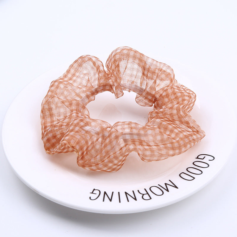 Wholesale Fabric Organza Hair Ties