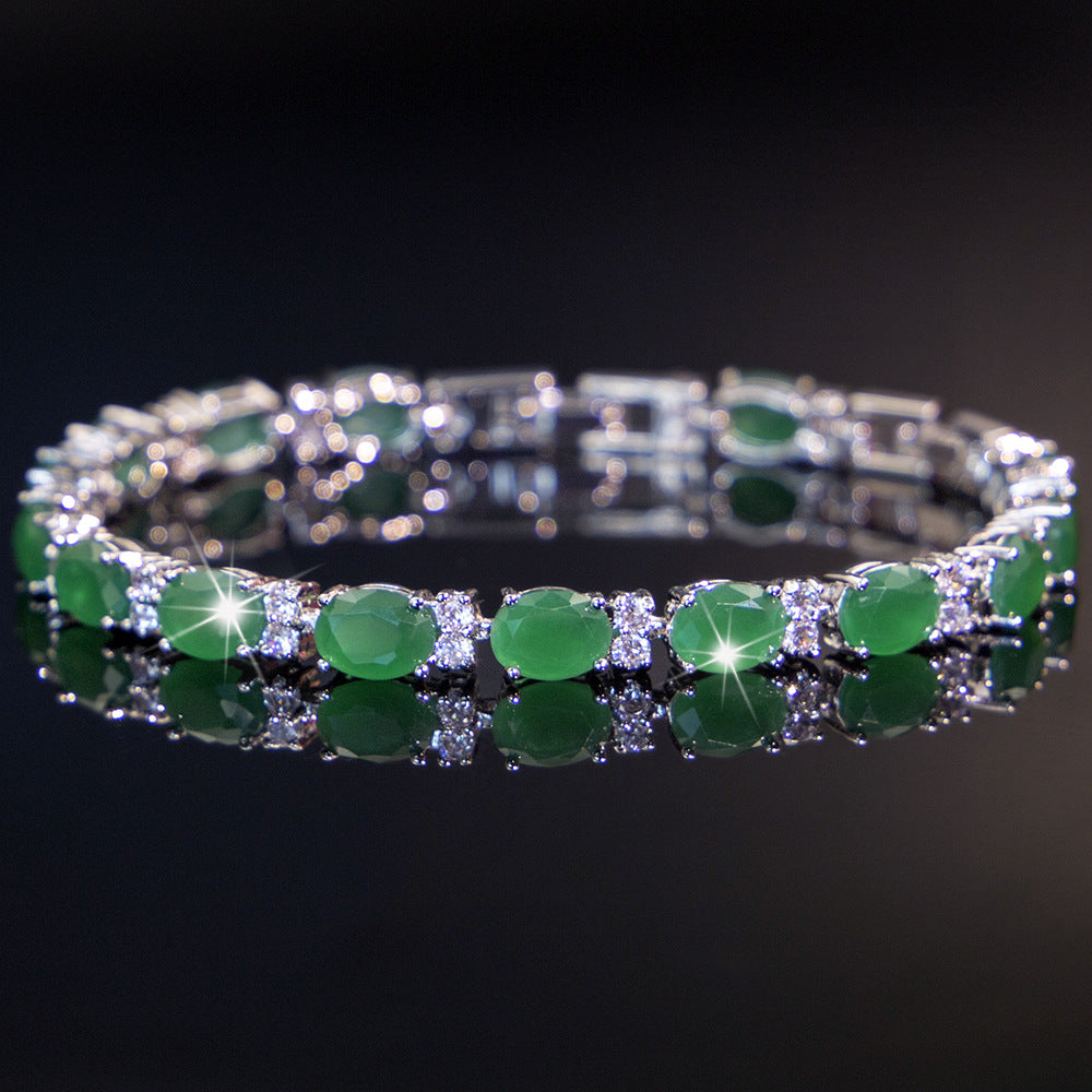 Wholesale Colored Crystal Zircon Bracelets