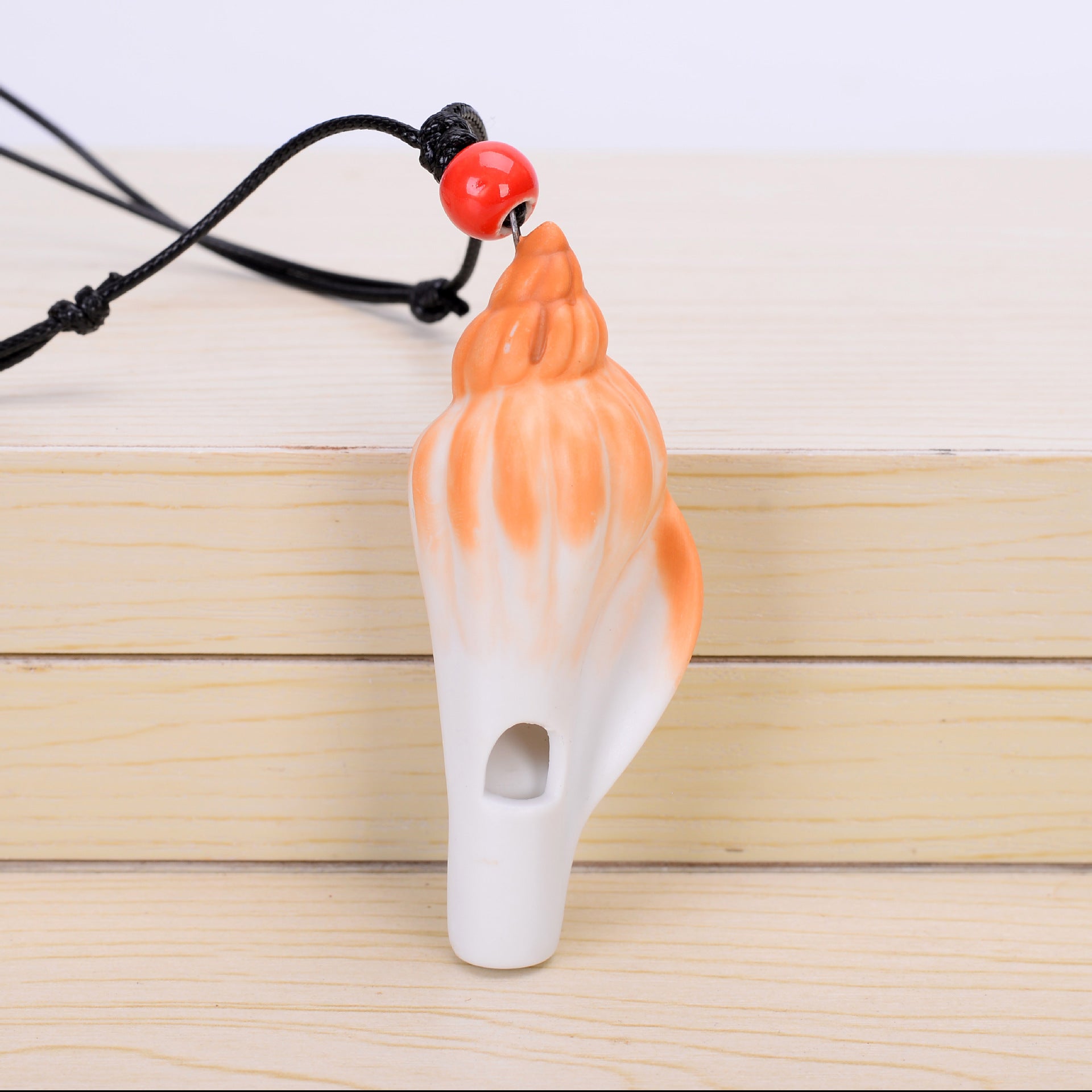 Wholesale Marine Crafts Ceramic Whistle Necklace