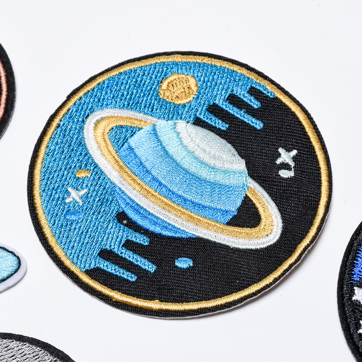 Wholesale Astronaut Space Embroidered Patches Planet Meteorite Combo Set DIY Fashion Accessory For Clothing Coats Gift Boutique Resale