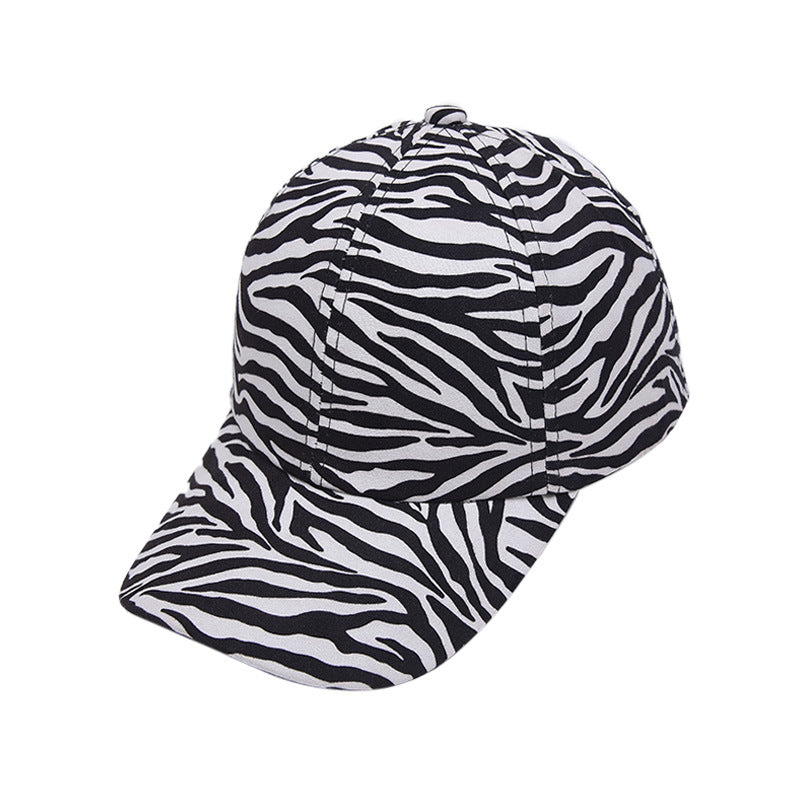 Wholesale Leopard Print European and American Versatile Personalized Outdoor Sun Protection and Shading Baseball Caps