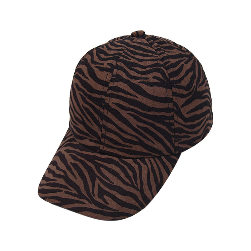 Wholesale Leopard Print European and American Versatile Personalized Outdoor Sun Protection and Shading Baseball Caps