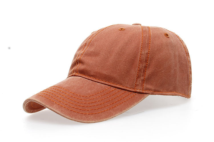 Wholesale Plain Retro Washed Baseball Cap