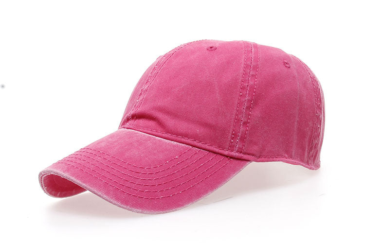Wholesale Plain Retro Washed Baseball Cap