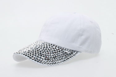 Wholesale Full brim diamond baseball cap