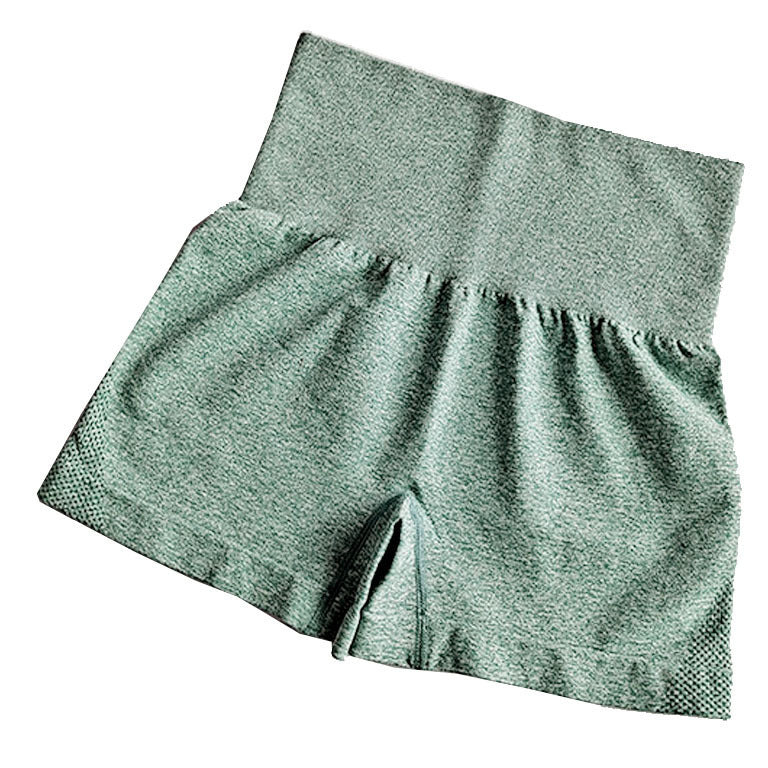 Wholesale Seamless Yoga Suit Little Short-sleeved Jacquard Sports Fitness Suit Quick-drying Seamless Yoga Suit