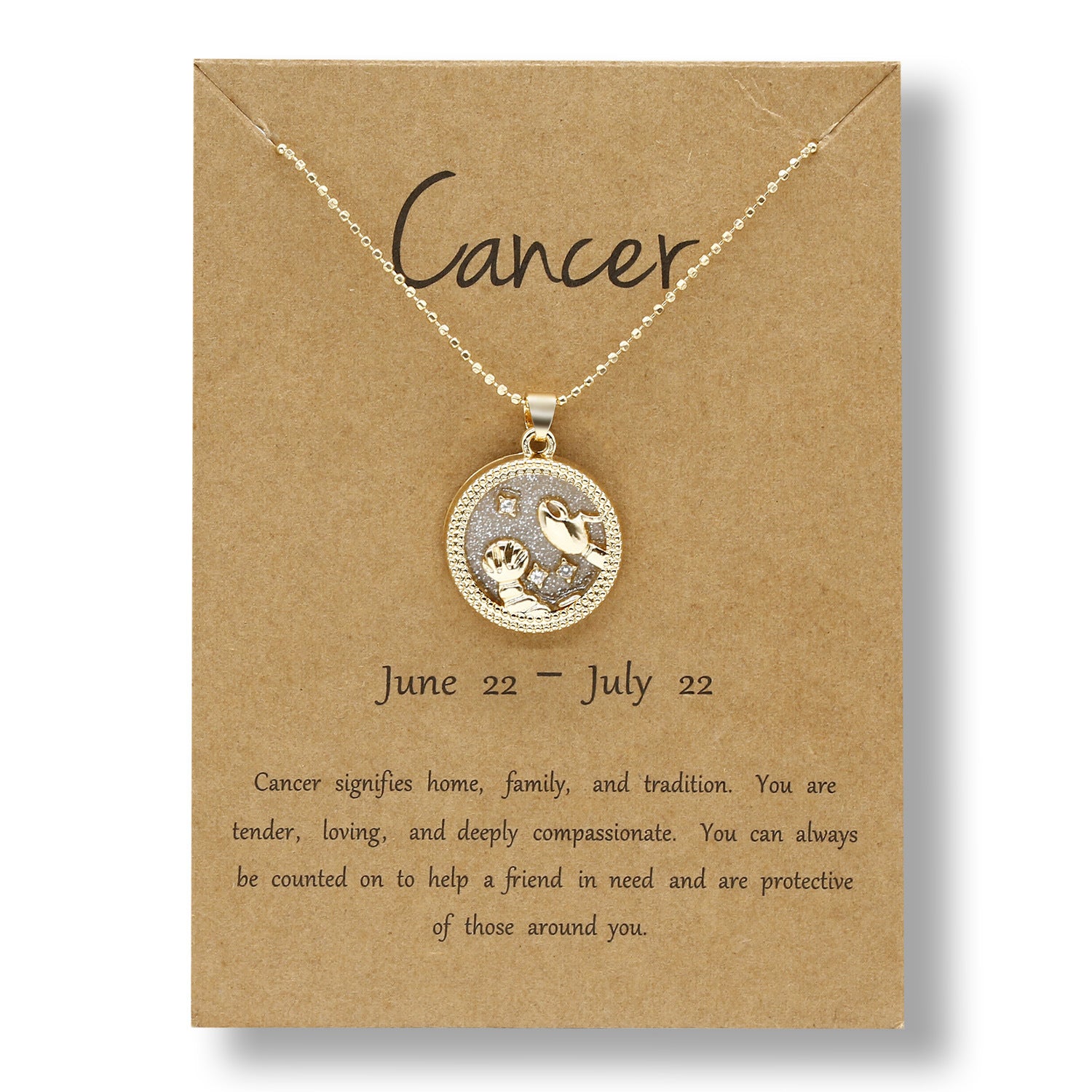 Wholesale Golden Zodiac Sign Coin Clavicle Chain Sweater Chain