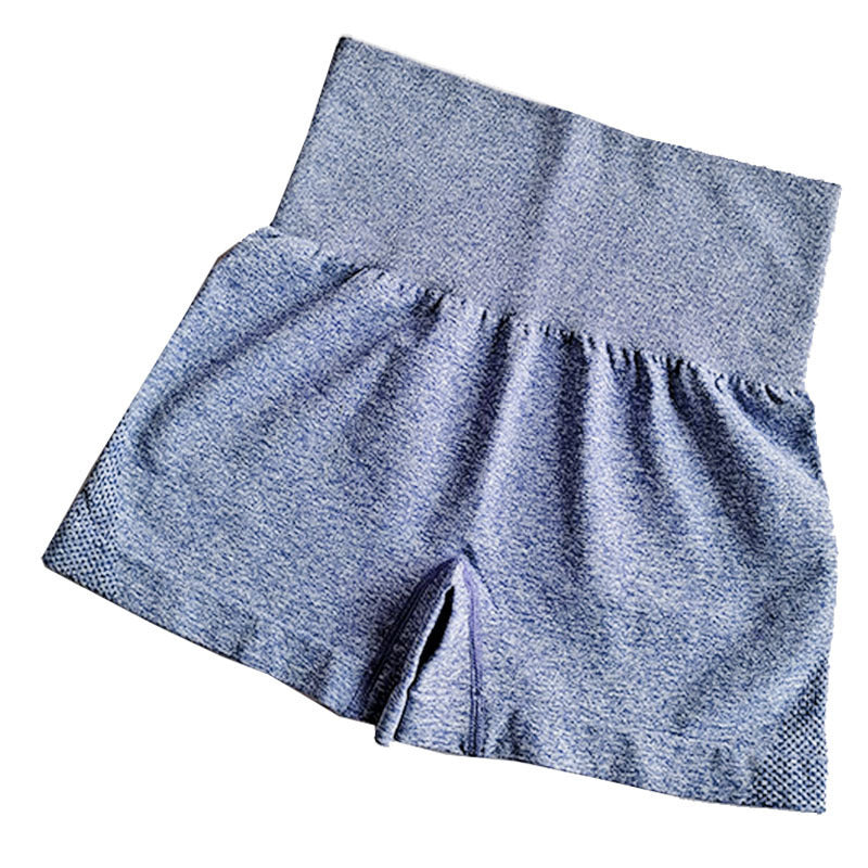 Wholesale Seamless Yoga Suit Little Short-sleeved Jacquard Sports Fitness Suit Quick-drying Seamless Yoga Suit