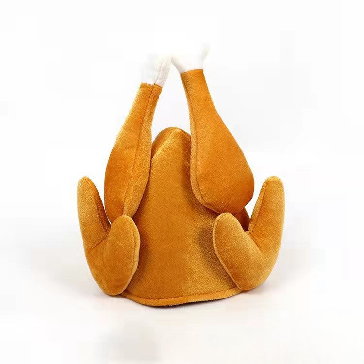 Wholesale 10PCS  Halloween Carnival Turkey Cloth Hats