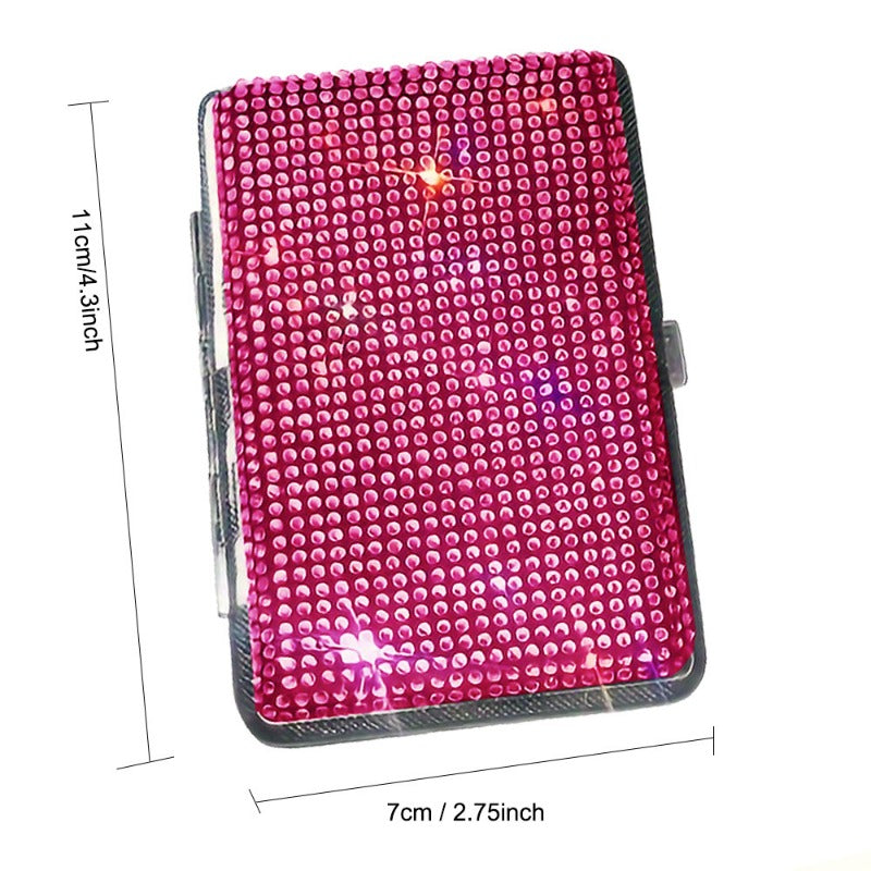 Wholesale Women's Diamond Studded Slim Cigarette Boxes
