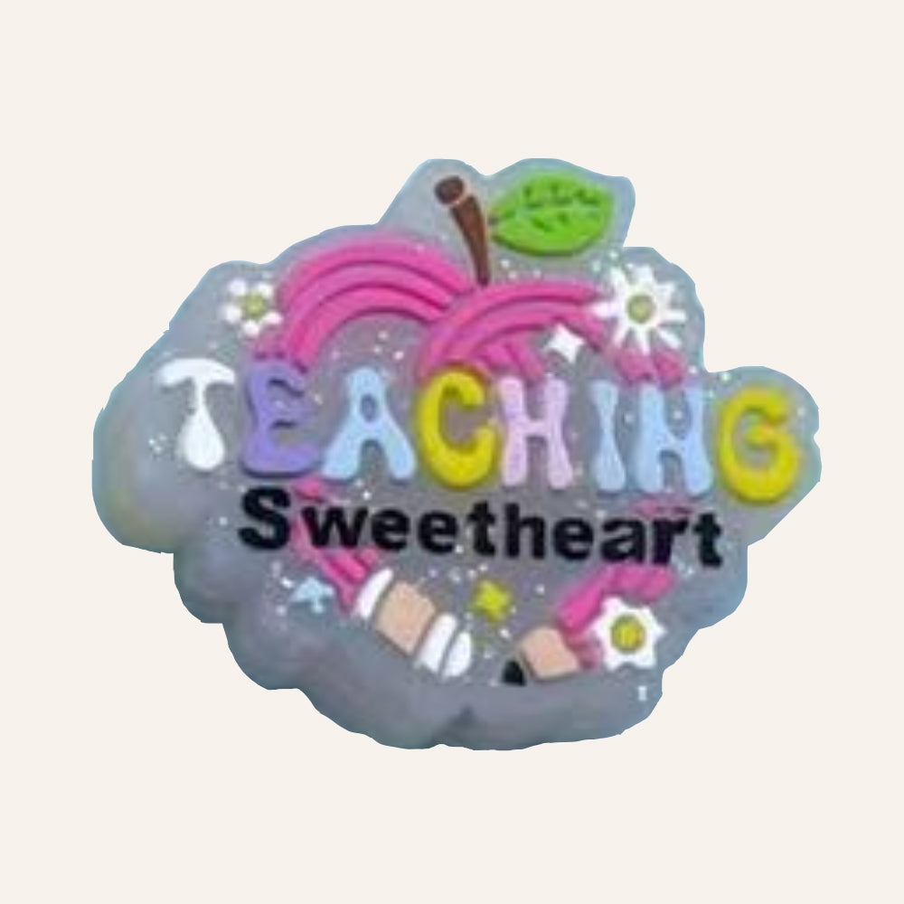 Wholesale 10pcs Creative Alphabet Toy Decoration Silicone Beads