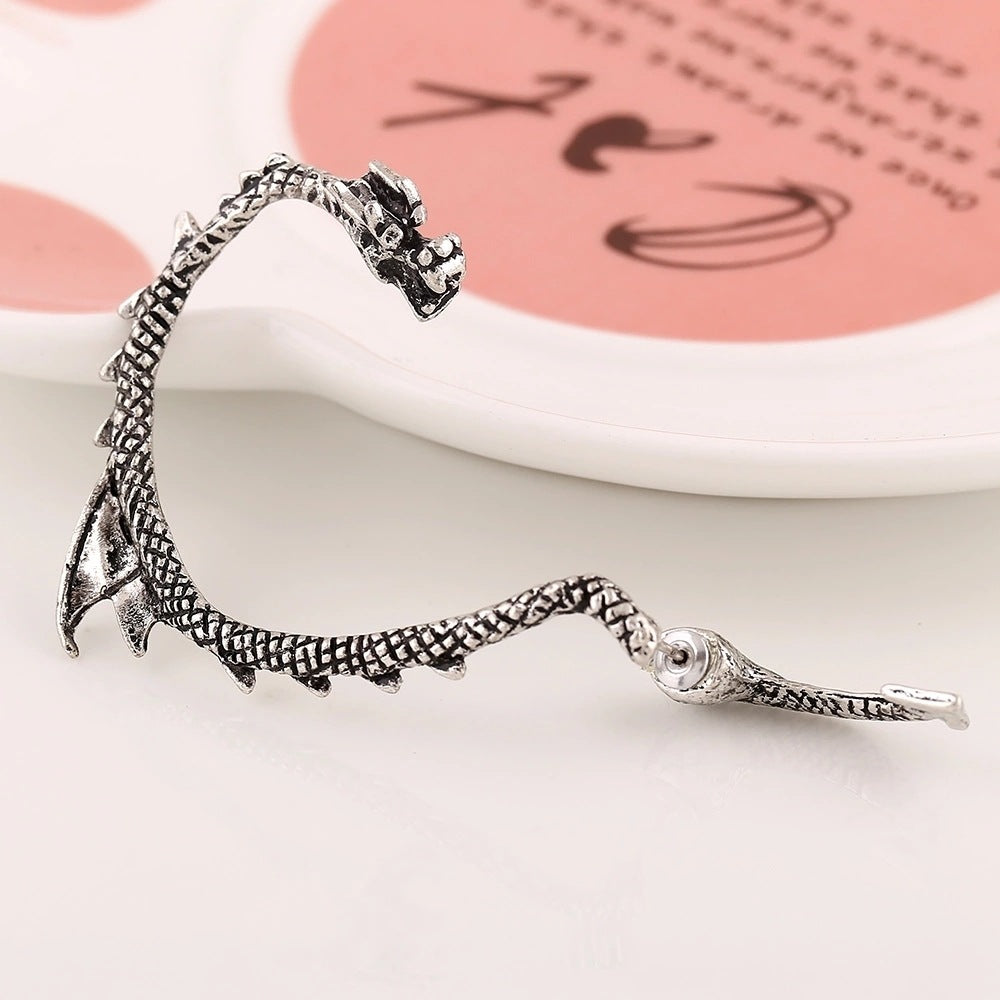 Wholesale Gothic Flying Dragon Alloy Ear Hangers Earstuds