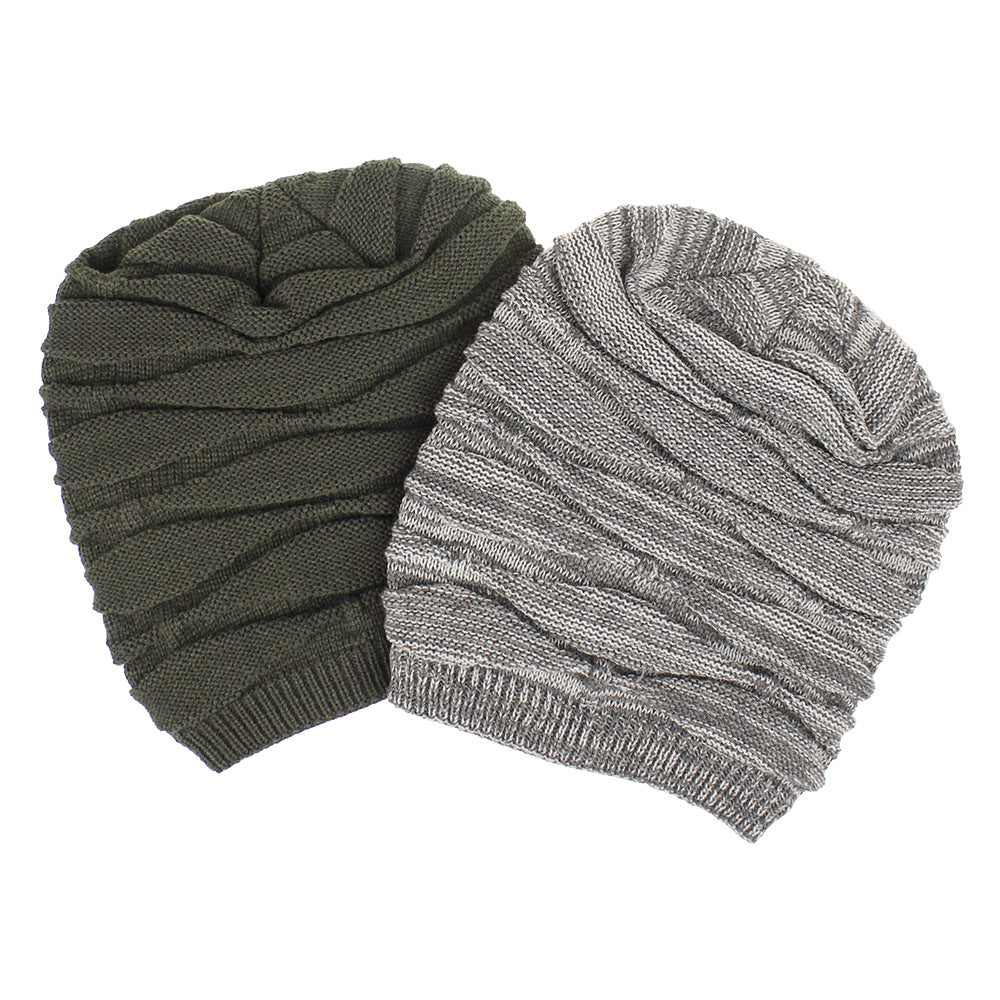 Wholesale Woolen knitted hat is warm and fleece outdoor casual hat