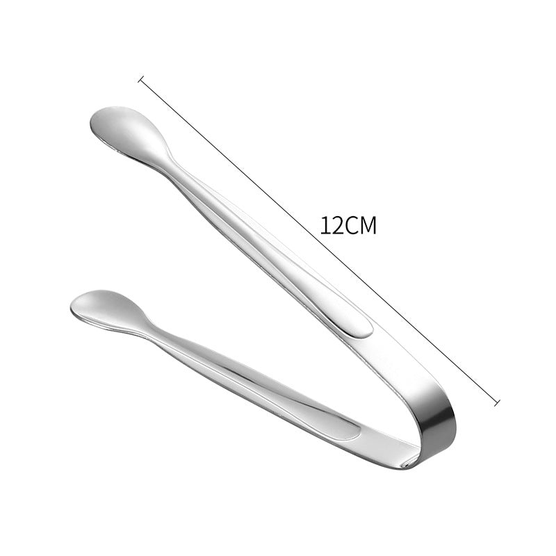 Wholesale Stainless Steel Gold Sugar Clip Ice Tongs Hot Towel Food Clip Hotel Supplies
