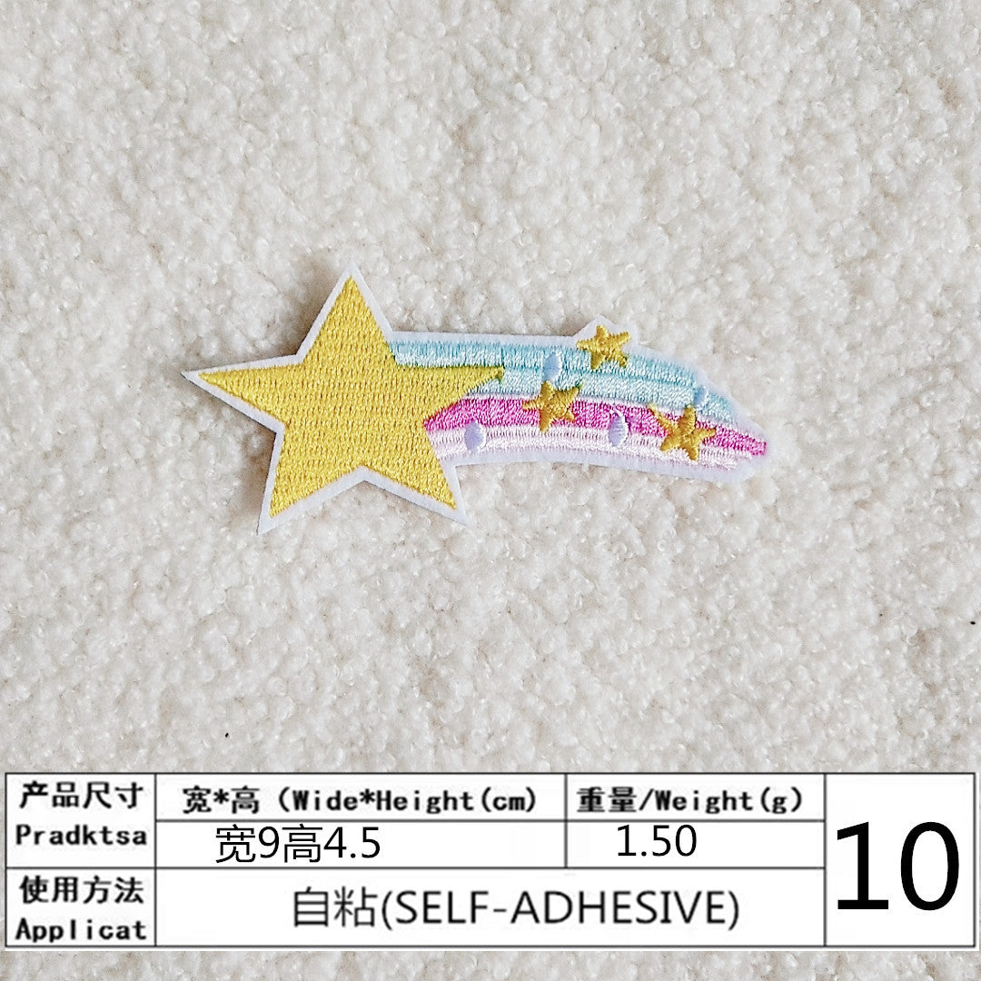 Wholesale Cartoon Embroidery Cloth Velcro