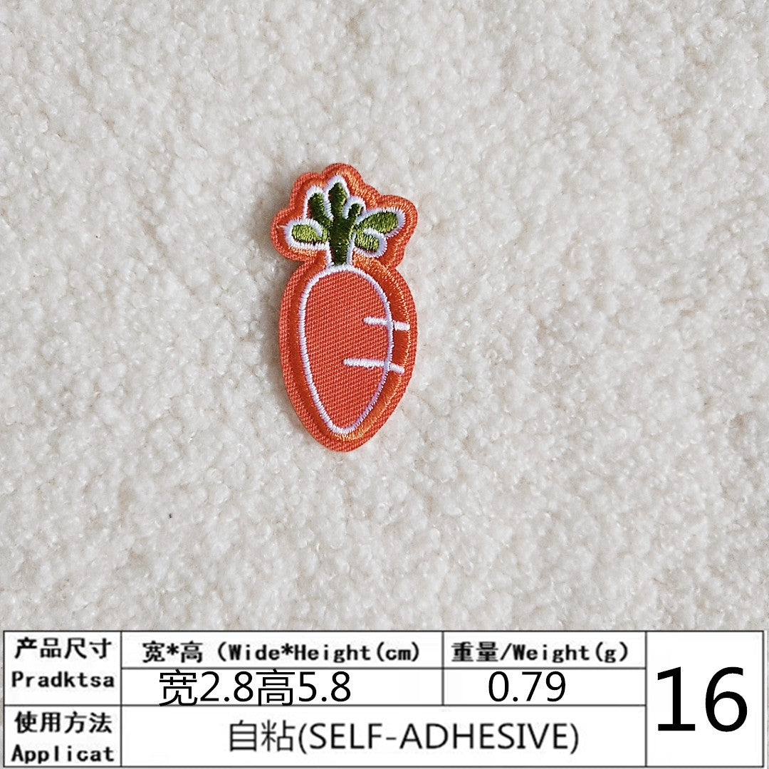 Wholesale Cartoon Embroidery Cloth Velcro