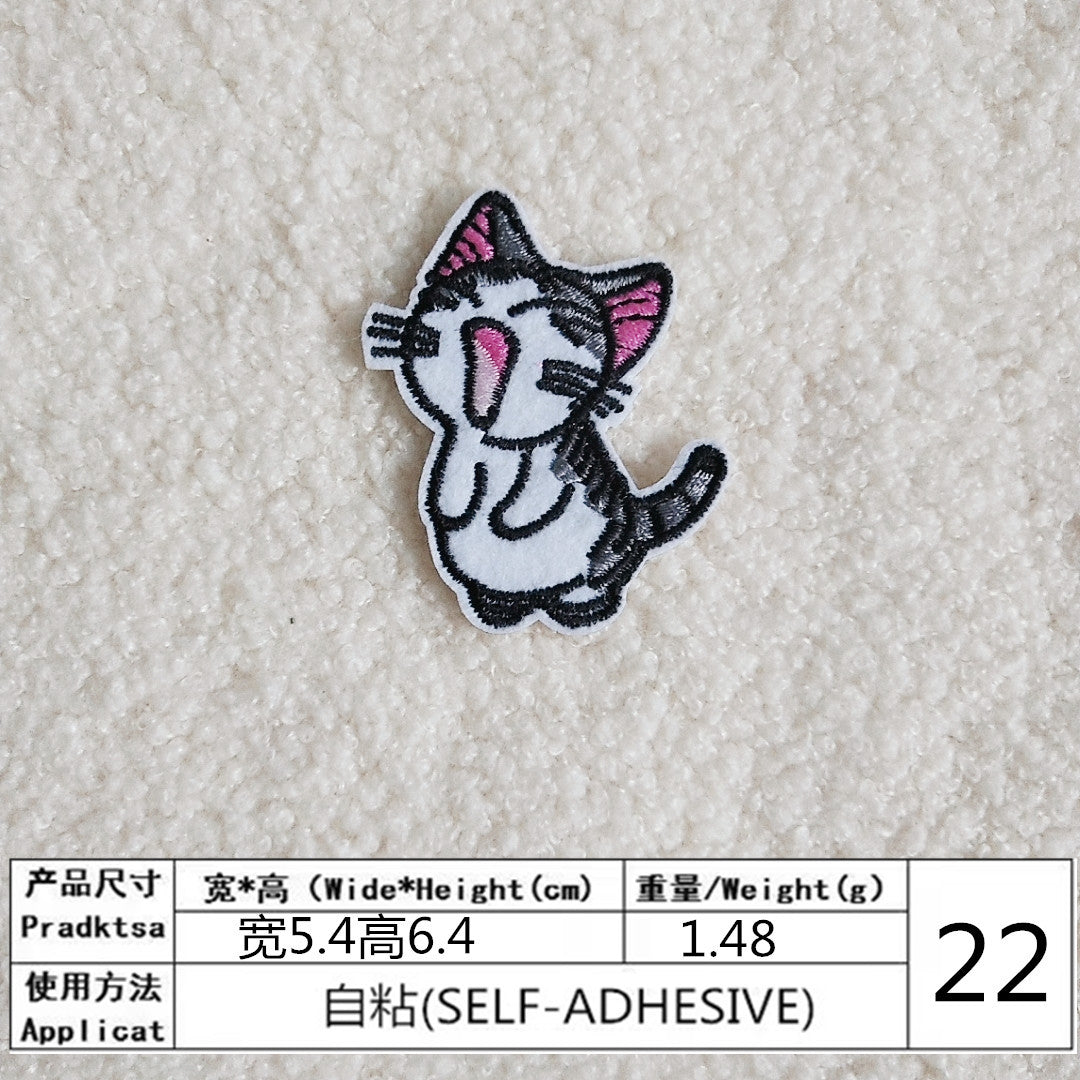 Wholesale Cartoon Embroidery Cloth Velcro