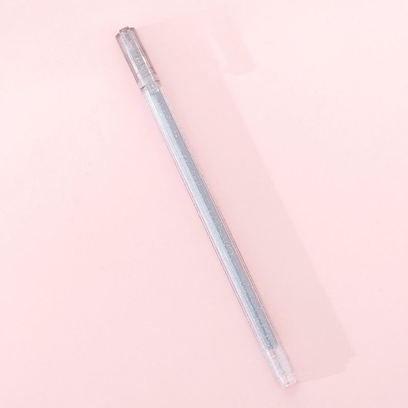 Wholesale Glitter Gel Pen 8 Colors Plastic Handbook Highlighter