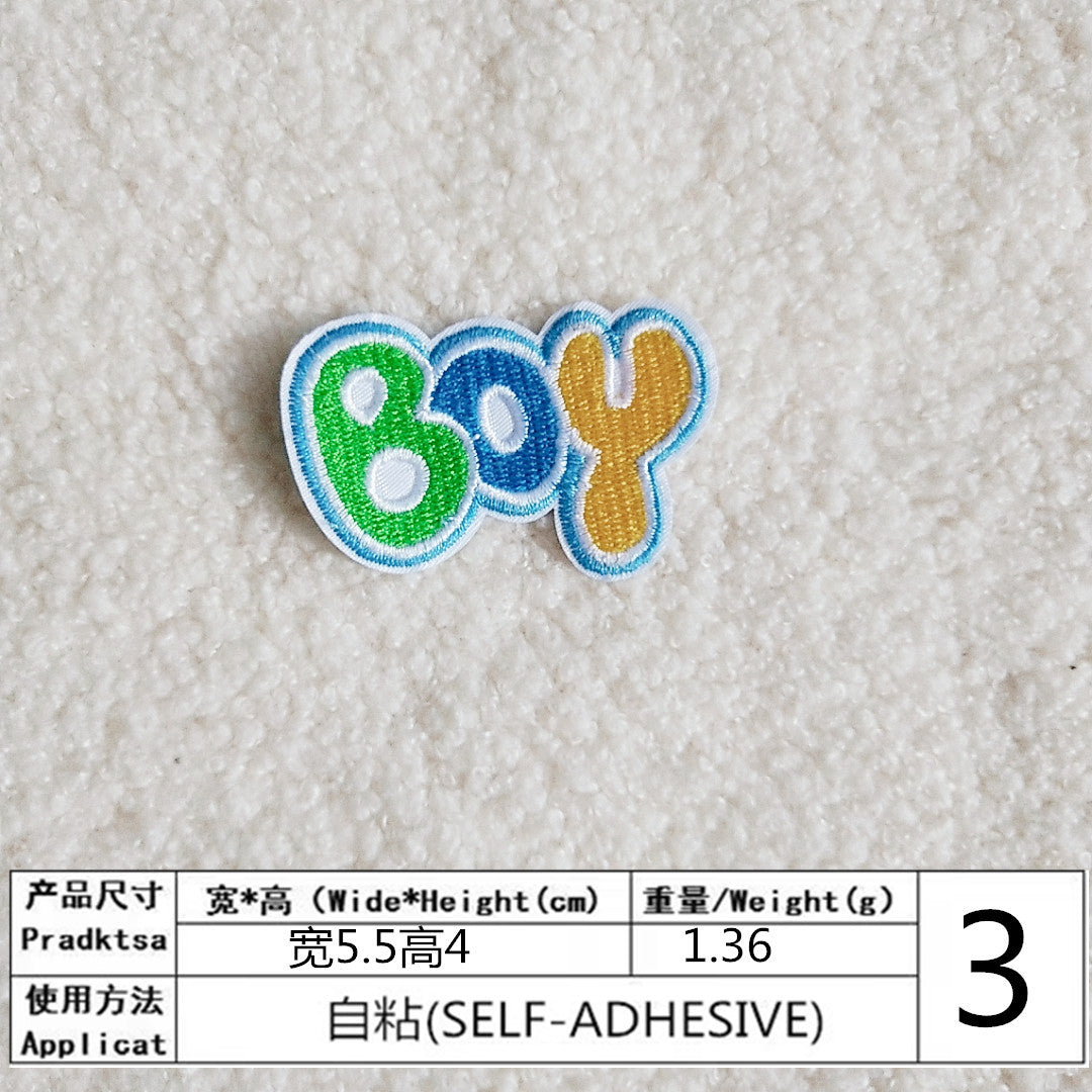 Wholesale Cartoon Embroidery Cloth Velcro