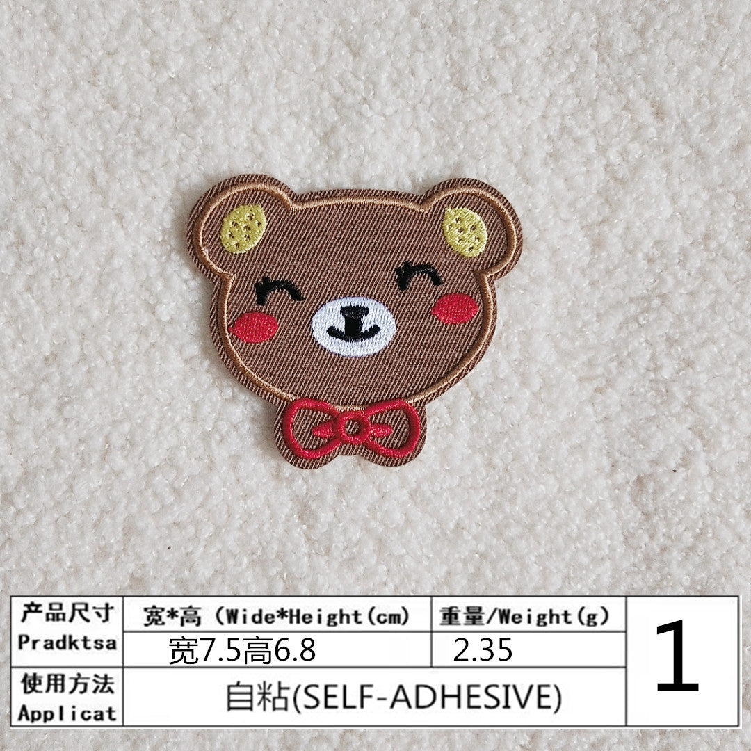 Wholesale Cartoon Embroidery Cloth Velcro