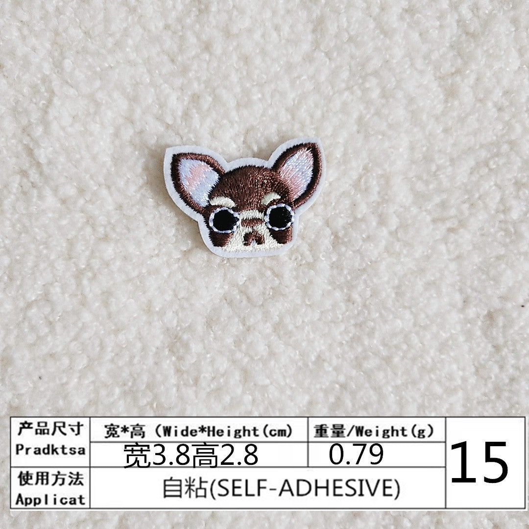 Wholesale Cartoon Embroidery Cloth Velcro