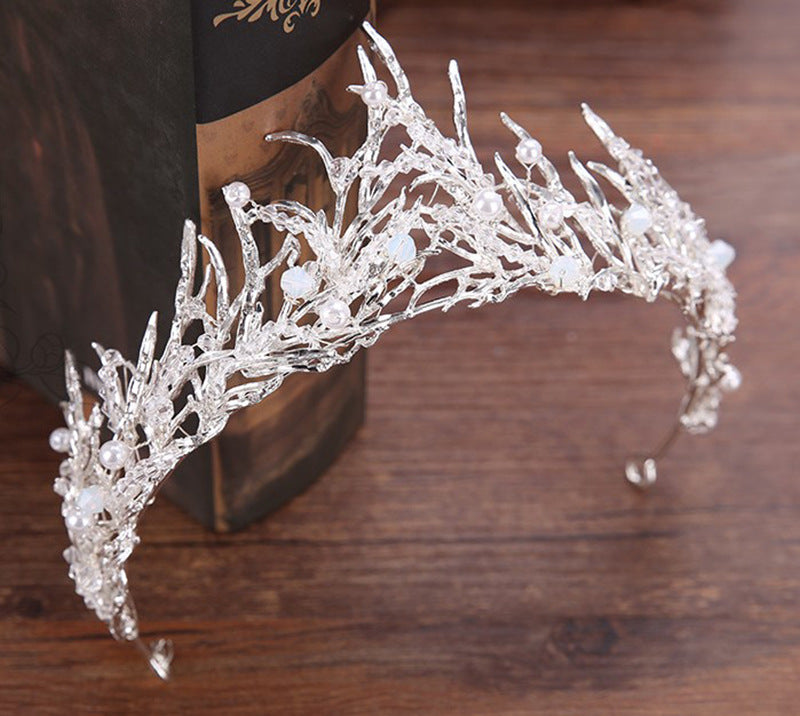 Wholesale Rhinestone Crown Alloy Hair Bands