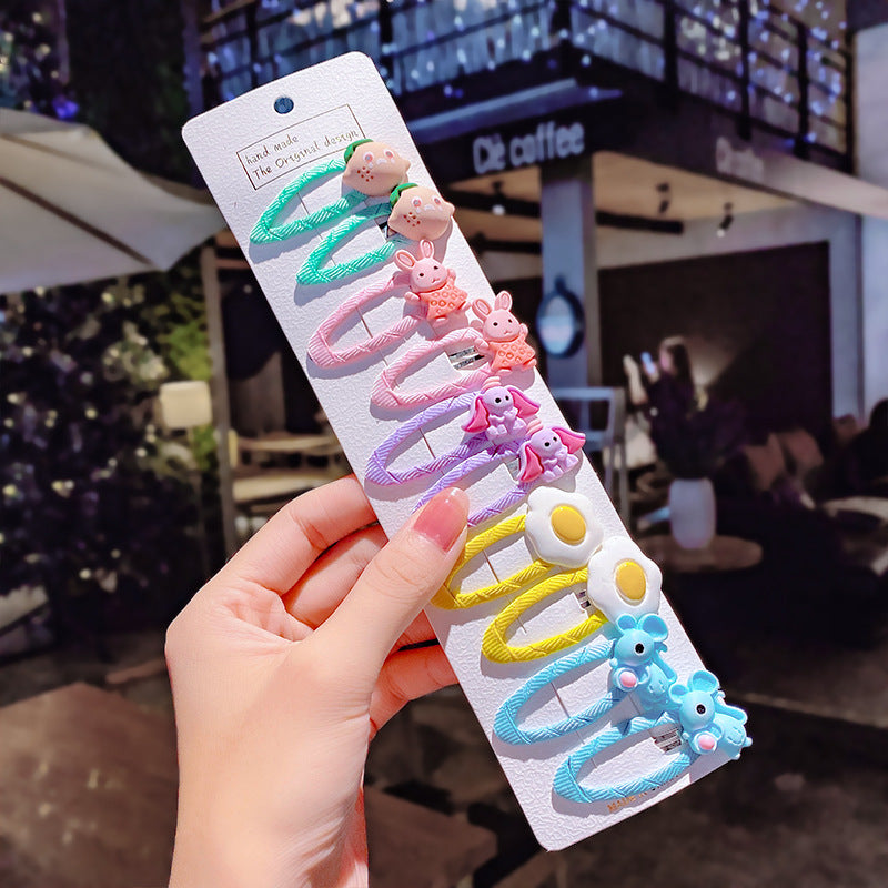 Wholesale Children's Fabric Hair Clips