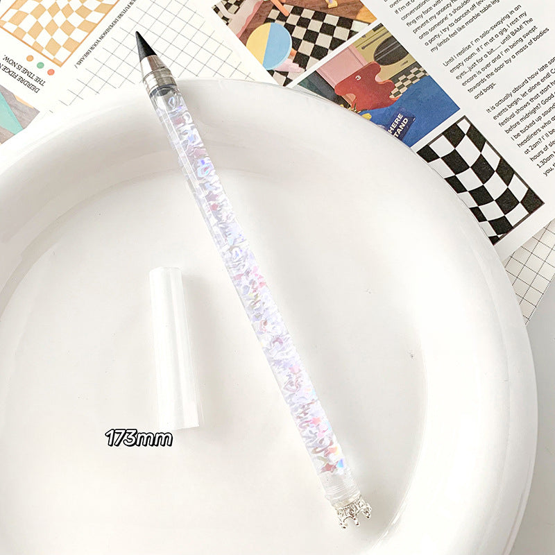 Wholesale Quicksand Pencils Eternal Plastic Pencils Colored Pencils